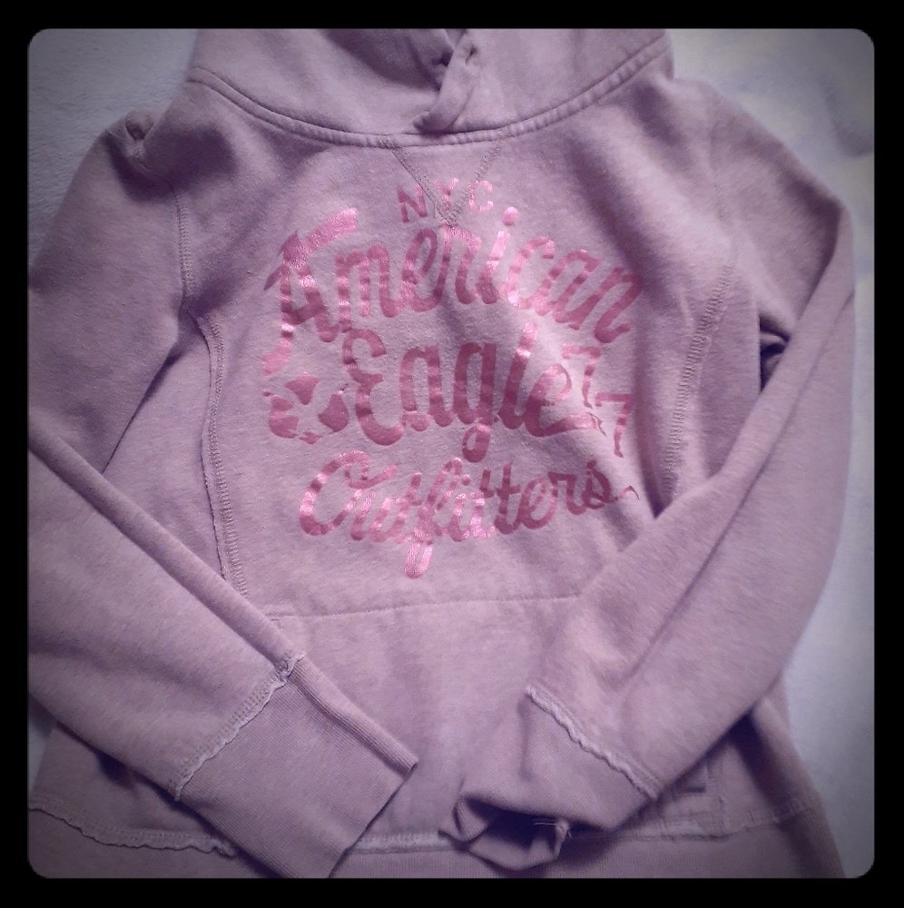 American Eagle Hoodie Sz Lg but fits like a medium